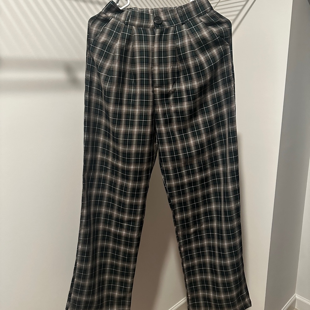 Plaid Pants